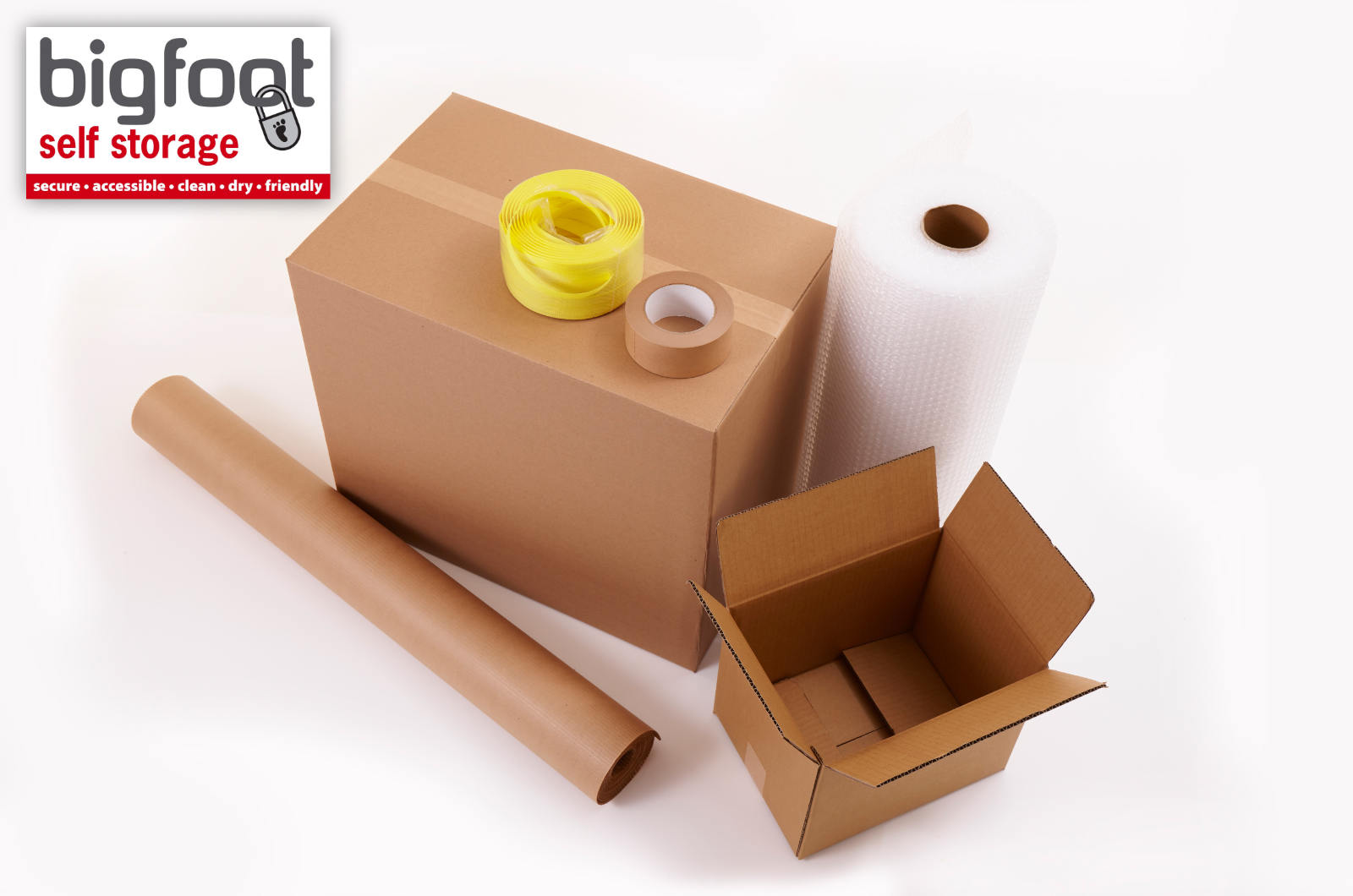 Packing supplies you need for self storage