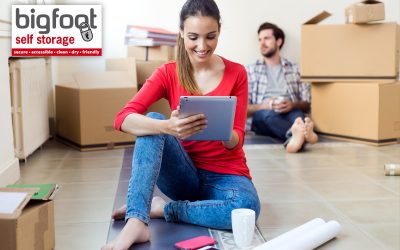 Benefits of using self storage when moving home