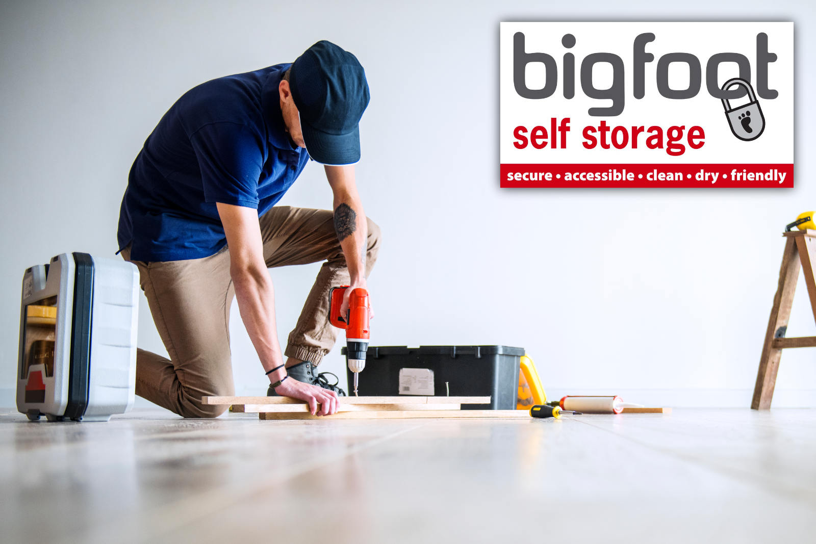 Self storage for home renovations