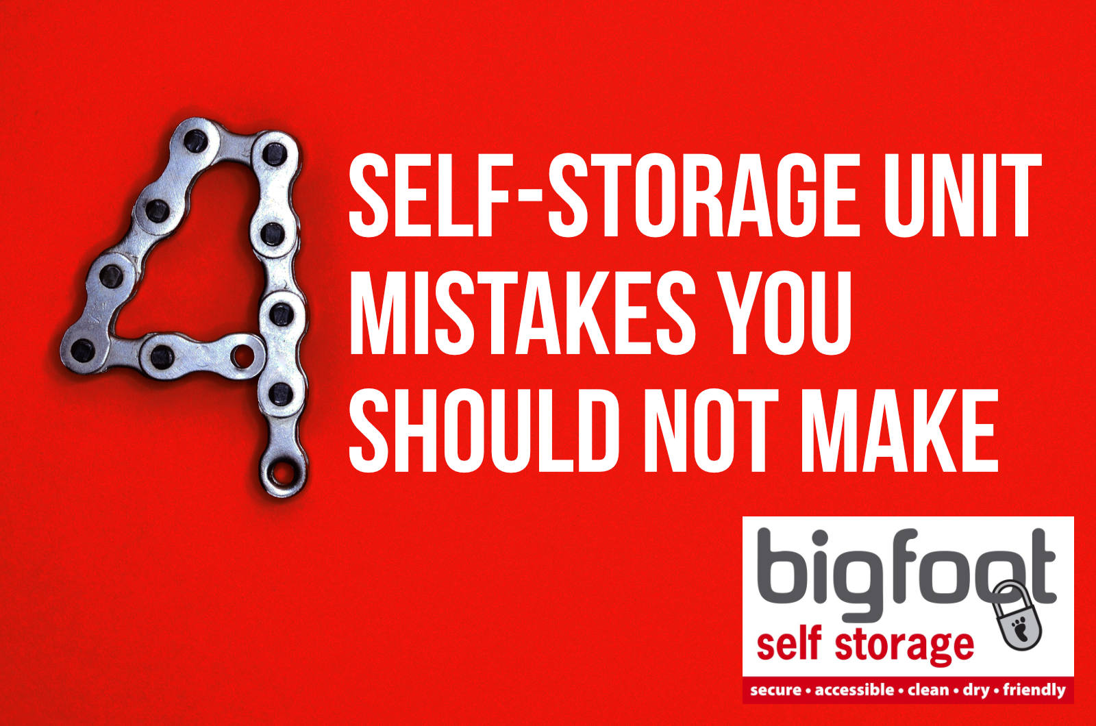 Self storage mistakes you should not make