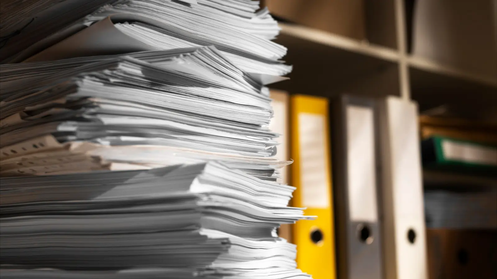Storing business documents safely and securely